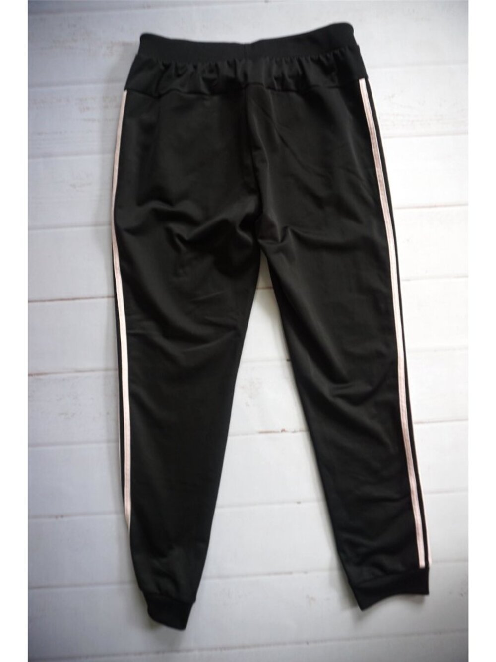 Adidas Women Essentials 3-Stripes Joggers (Pink) - Size M - Picture 8 of 8
